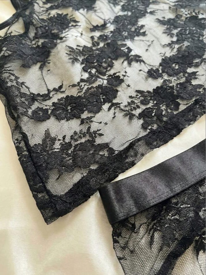 BONGA BOYS Men's Sexy Lace Patchwork DrisQ Style Sleepwear